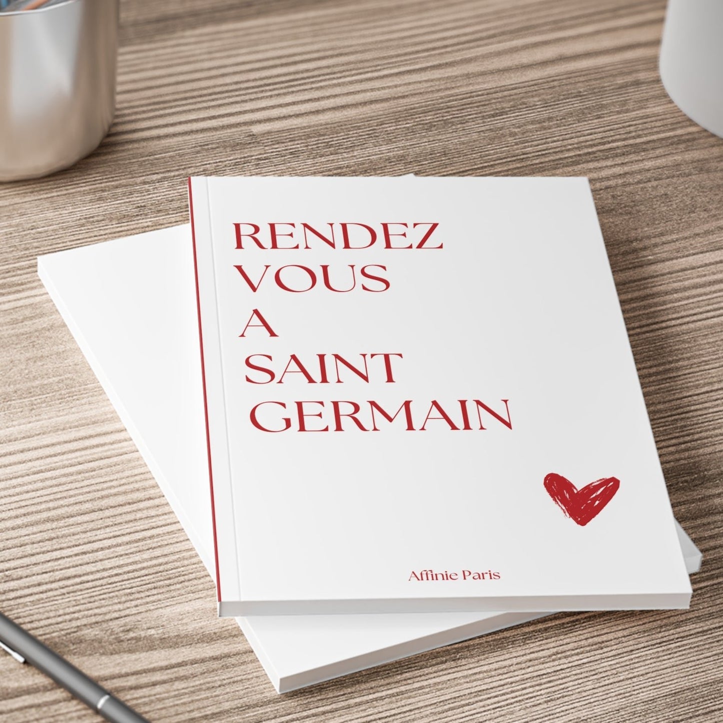 Carnet de Notes Rendez-vous à Saint-Germain 150 pages