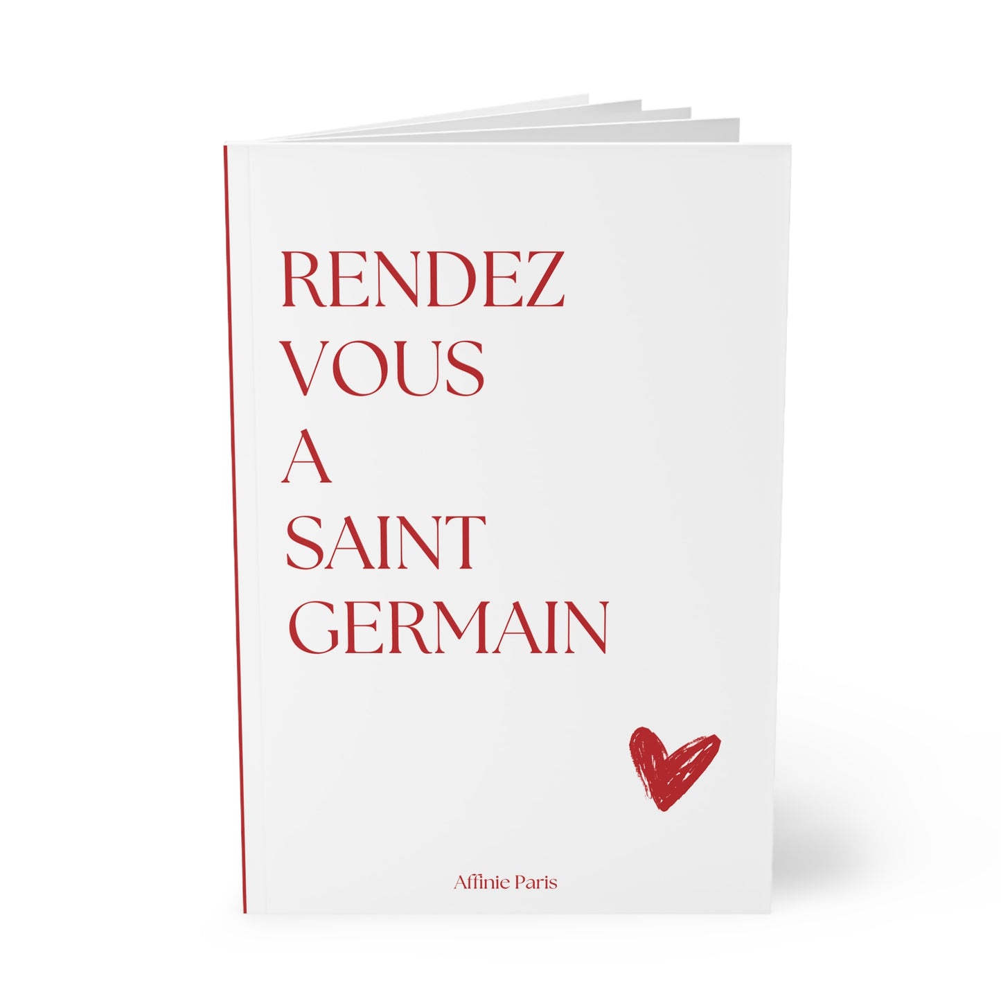 Carnet de Notes Rendez-vous à Saint-Germain 150 pages