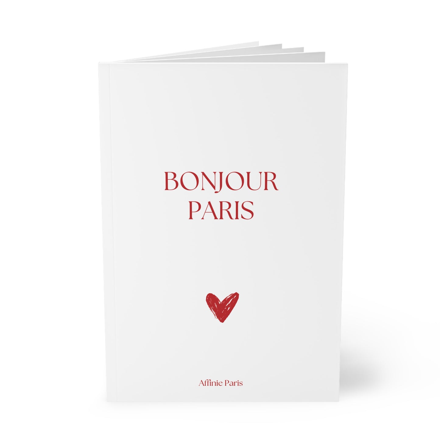 Carnet de Notes Bonjour Paris 150 pages