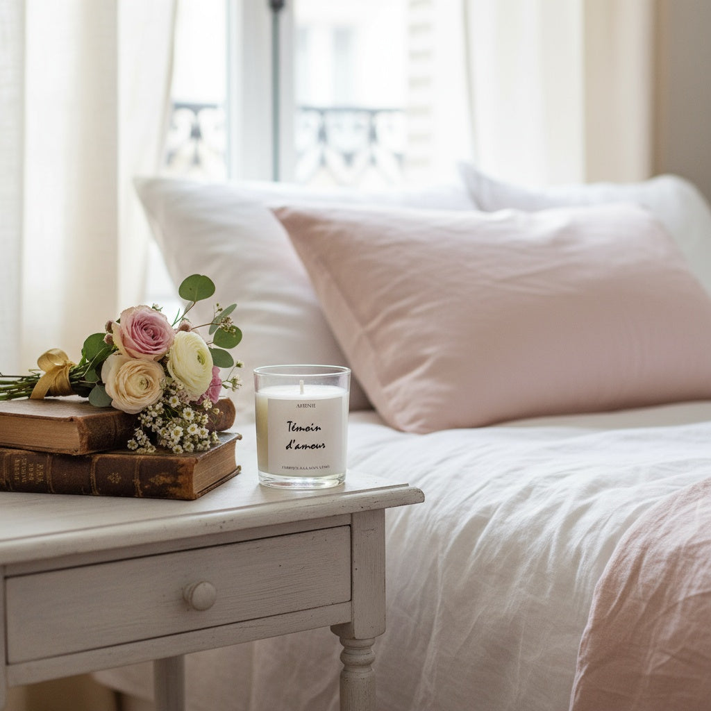 Bougie Témoin d'amour