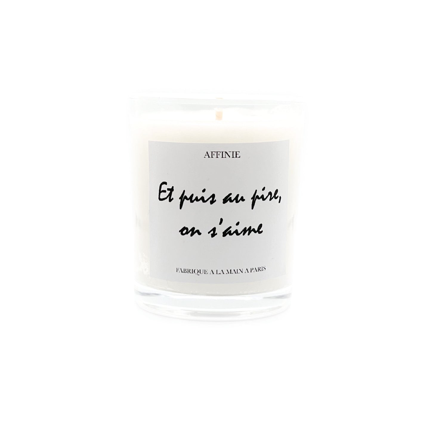 Bougie Et puis au pire, on s'aime