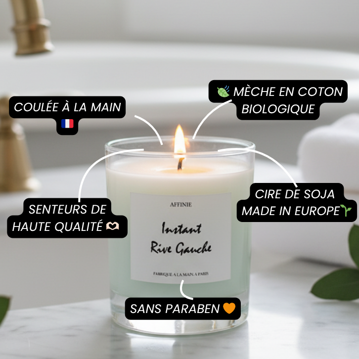 Bougie Instant Rive Gauche  🌱 Orange & Thym