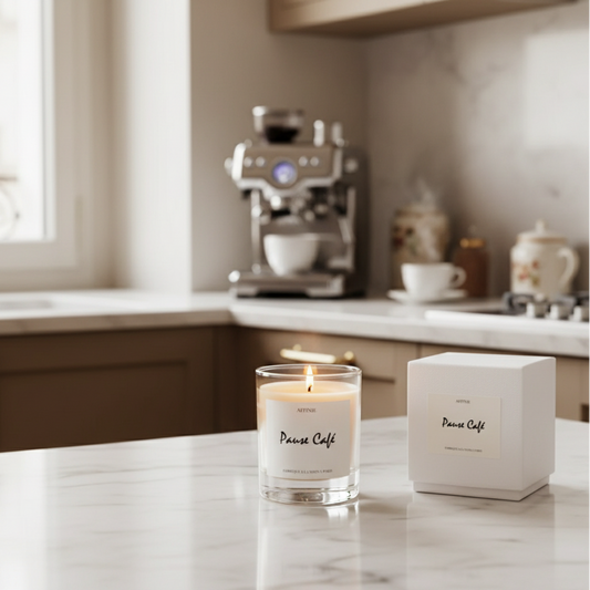 Bougie Pause Café 🌱 Café & Vanille