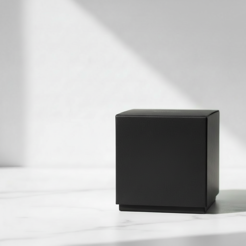 Boite rigide luxe à bougie