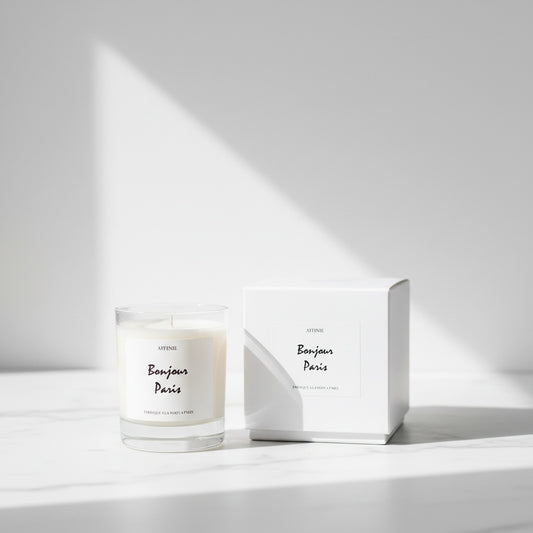 Bougie Bonjour Paris  🌱 Citron & Framboise